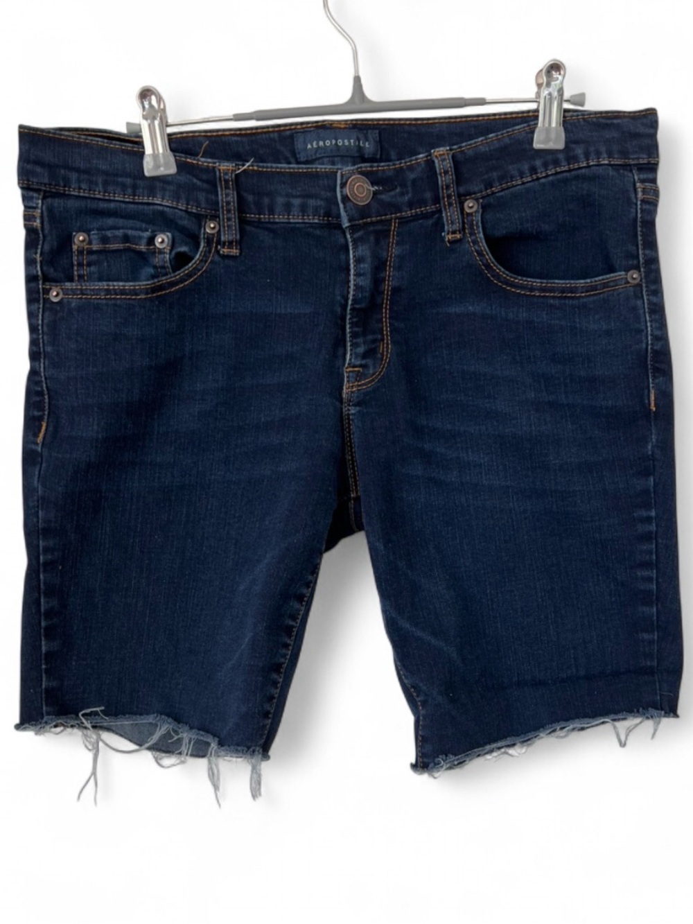 Aéropostale Dark Wash Denim Bermuda Shorts